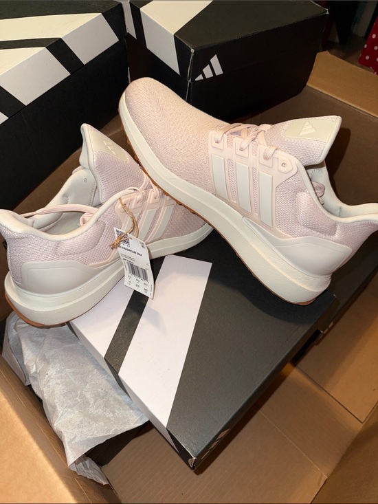 adidas Shoes - adidas Women’s Pale Pink Athletic Running Shoes